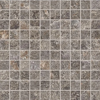 Ergon Oros Stone Mosaico Anthracite 30x30 / Эргон Орос
 Стоун Мосаико Антхрачите 30x30 